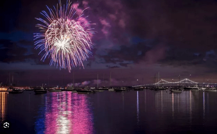 newport fireworks